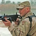 Sgt. Maj. Durand takes aim with the newly introduced FN 303