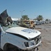 Destroyed Vehicles used by the Iraqi police