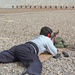 Iraq Police cadets fire AK-47s