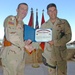 Brig. Gen. Peter M. Vangjel Poses With Sgt. Maj. Dave Jenkins