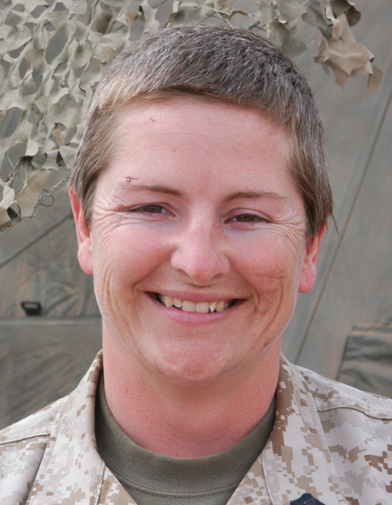 HM1 Laura Hedien is a medic for the MACS-23