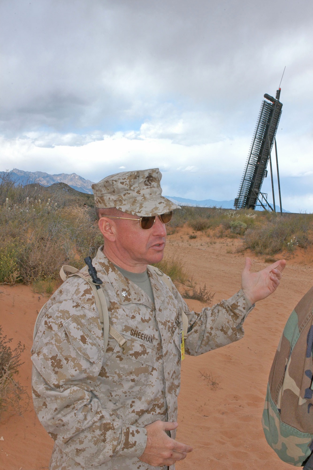 Lt. Col. Joseph Sheehan talks about his TPS 59 Radar