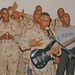 Staff Sgt. Hewitt Ballard practices with the gospel choir