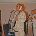 Staff Sgt. Hewitt Ballard practices with the gospel choir