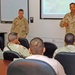 Instructors give soldiers a class on IED awareness