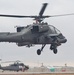 UH-64D Apache Longbow takes off on a routine patrol
