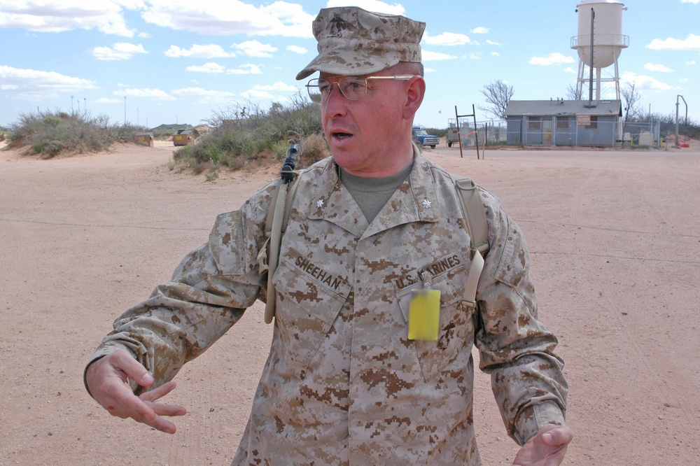 Lt. Col. Joseph Sheehan, MACS-23 commander