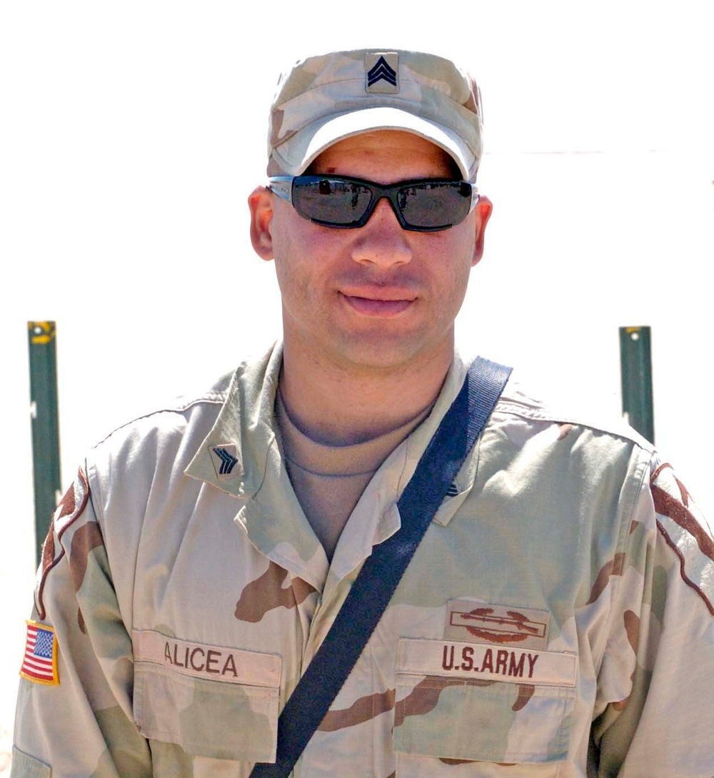 Sgt. Benny Alicea was awarded the Silver Star