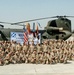 The largest single mass re-enlistment to date in Iraq