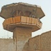 This guard tower sustained enemy fire during an insurgent attack