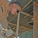 Spc. Ross preps his welding torch before he cuts