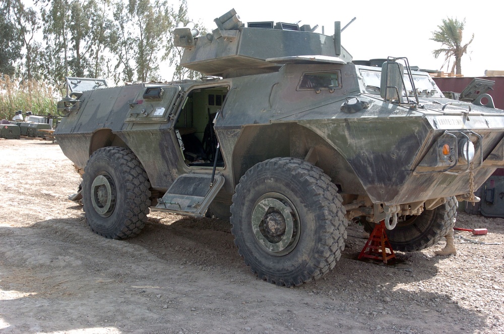 The M1117 Armored Security Vehicle is highly-mobile