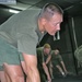 Lt. Col. Gambrino stretches after an intense workout