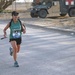 Air Force Capt. Phillips proudly wears her Boston T-shirt