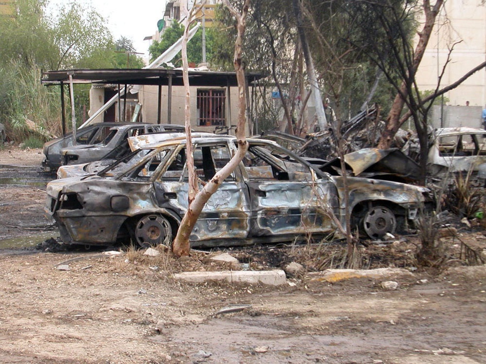 DVIDS Images Damage caused by a vehicleborne IED explosion [Image 71 of 225]