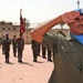 The Soldiers are gathered to be awarded Medals