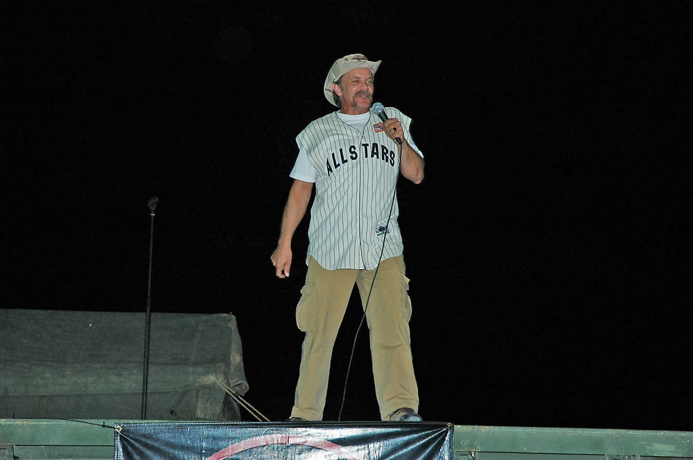 Tom Foss, a comedian with Comics on Duty