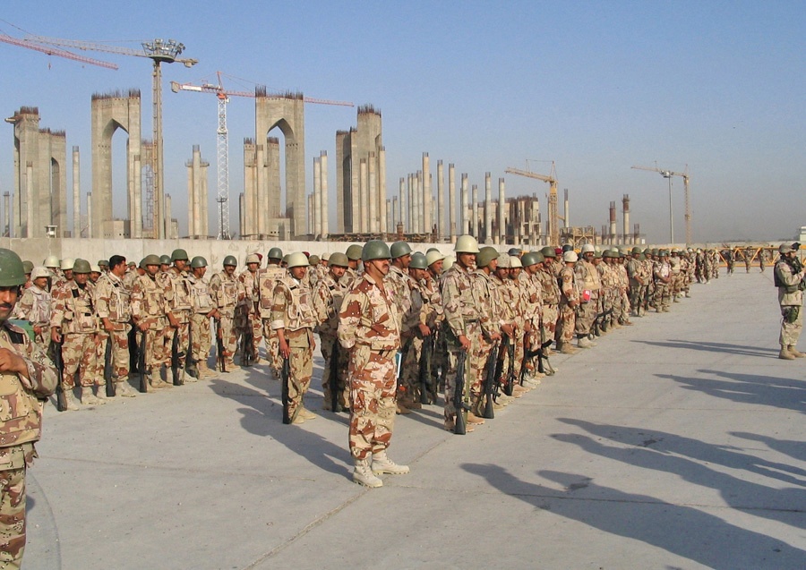 Iraqi Army at Muthana Airfield