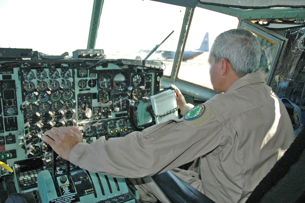 A pilot in training with the 23rd Squadron