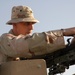 Sgt. Brian Jones checks a .50-calibur machine gun