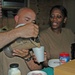 SFC Rick Weiss pours the first-ever batch of iced coffee