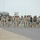 Soldiers finish walking the (620th CSB Walk for the Cure,) cance