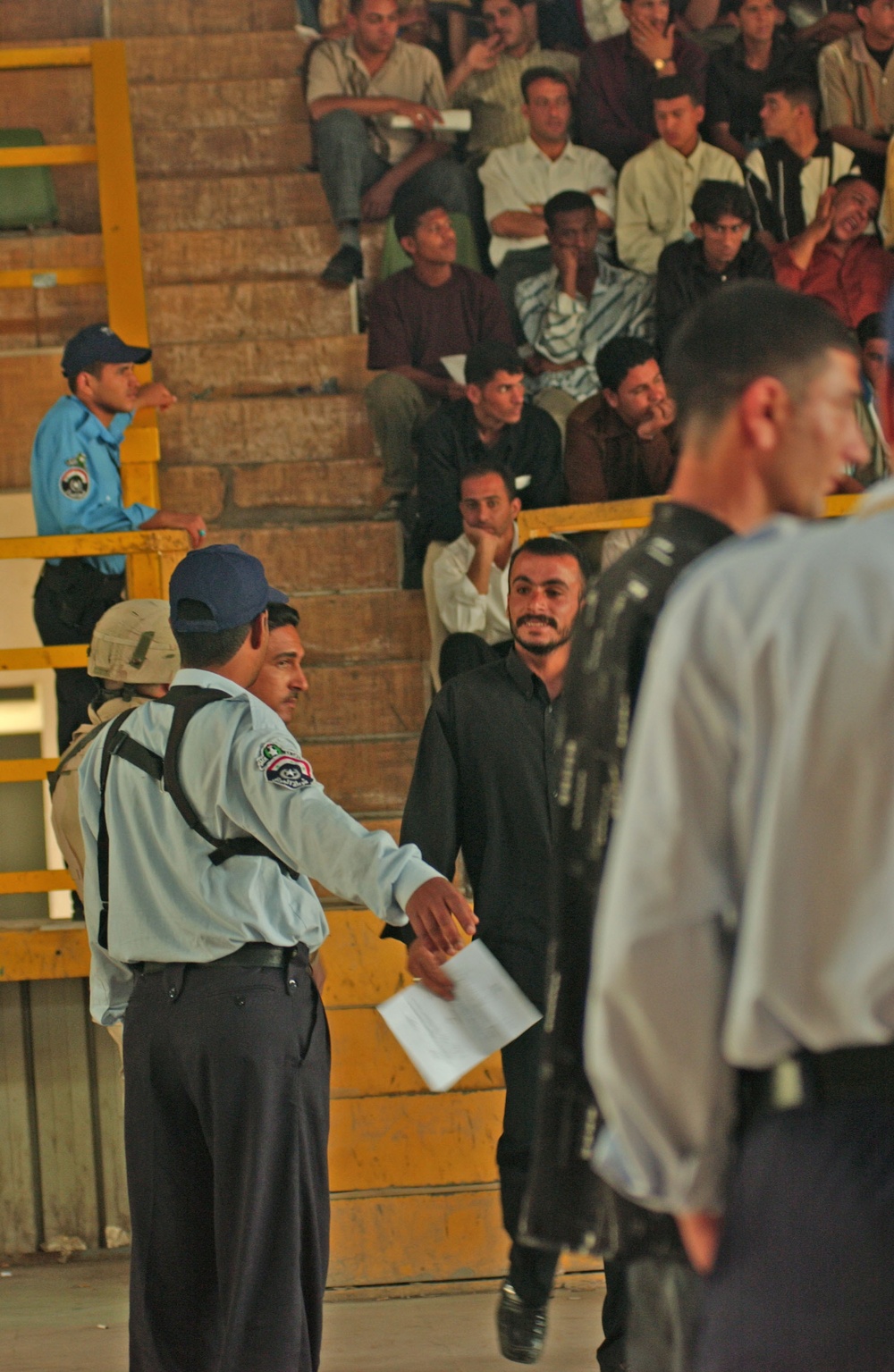Iraqi Police Recruits
