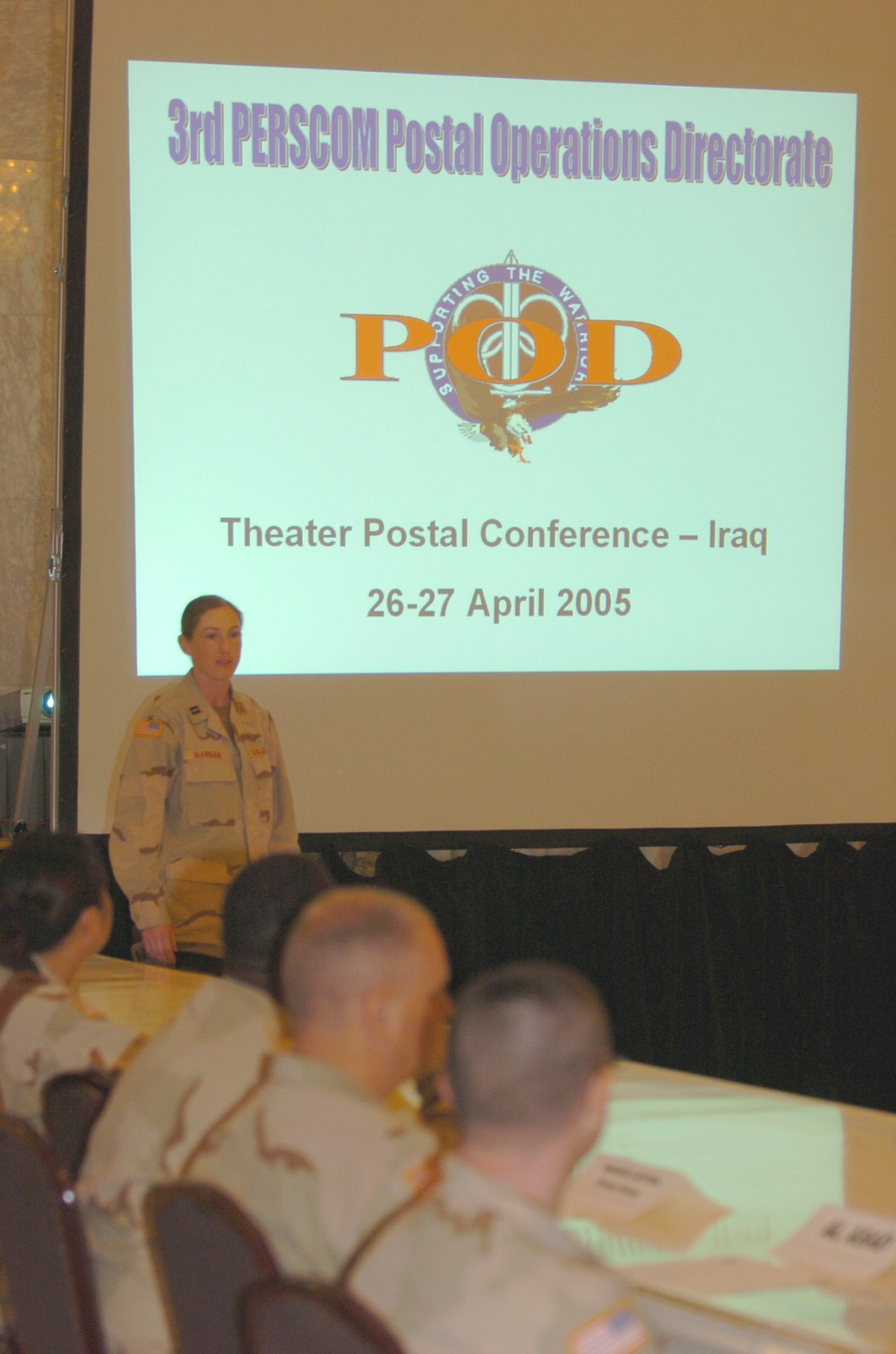 OIF theater mail conference