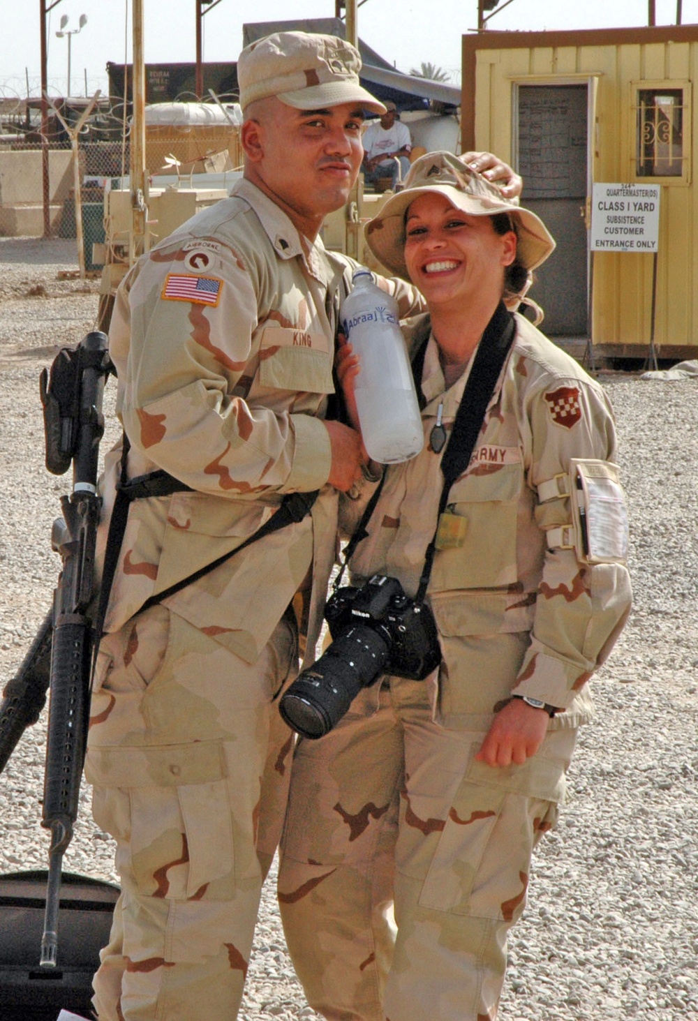 Sgt. Misha King and her brother, Spc. Adam King