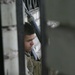 Lcpl. Ryan Rigsby hides from the rays of the sun