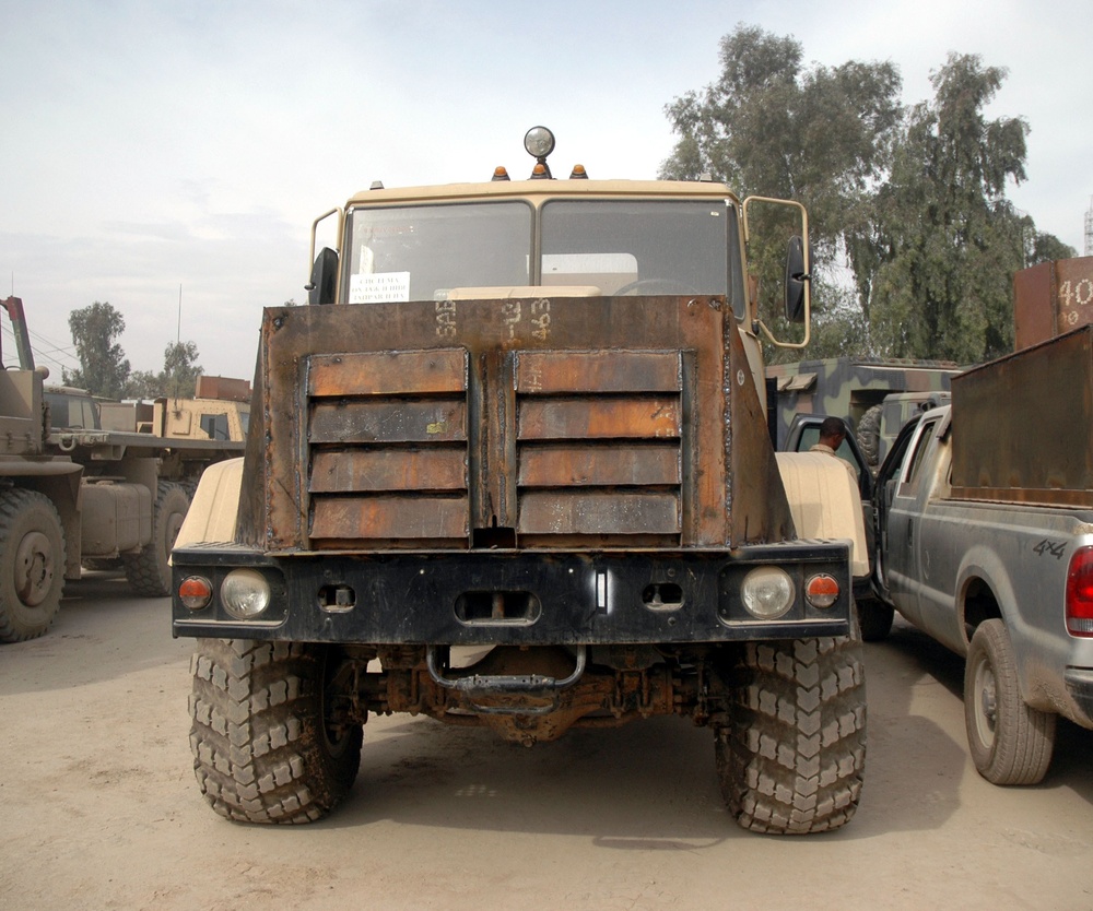 Iraqi Uparmored vehicle