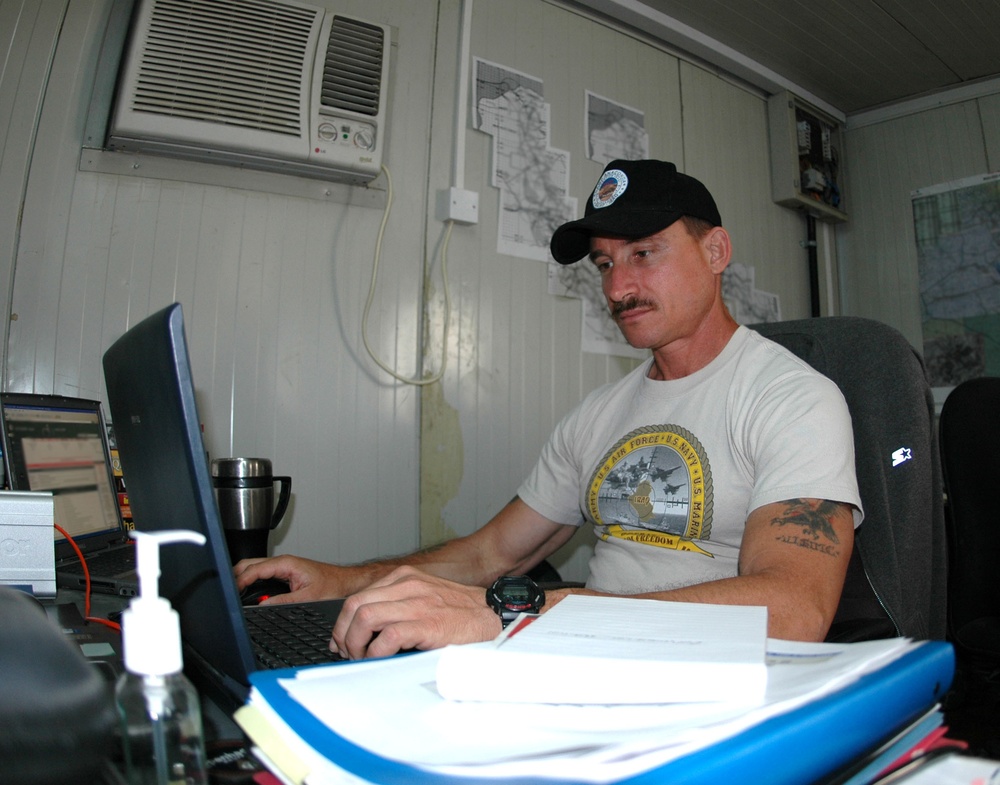 William Moore, USFalcon civilian contractor web administrator