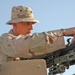 Sgt. Brian Jones checks a .50-calibur machine gun
