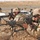 Soldiers provide overwatch to an traffic control point Soldiers provide overwatch to an traffic control point