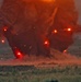 Unexploded ordnance is destroyed in a controlled blast