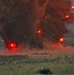 Unexploded ordnance is destroyed in a controlled blast