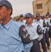 Two-hundred Iraqi Police recruits prepare to march