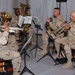 The brass ensemble played a number of patriotic songs