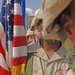 Combat Color Guard for the change of command