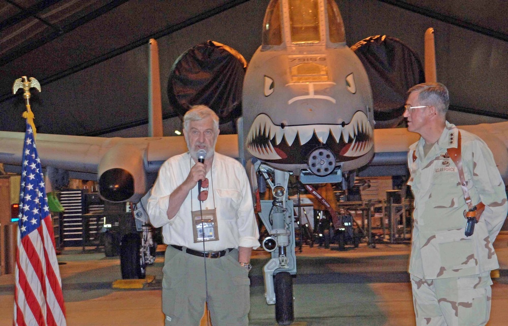 Mr. Nelson F. Gibbs with Lt. Gen. Walter E. Buchanan, III