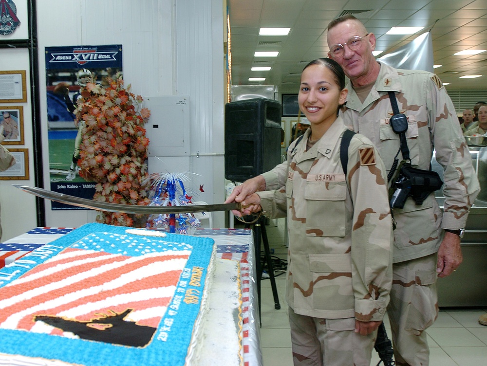 Taji celebrates Army Birthday