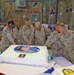 Army birthday cake cutting ceremony