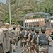 Iraqi Army rush to raid a house during a mission