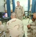 SSgt. James Elmer shows the medics in his unit a video