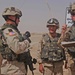 Staff Sgt. Phillip Jossart check convoy information