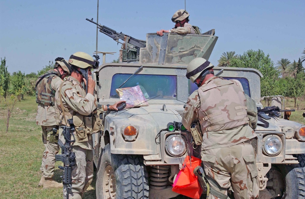 Staff Sgt. Hathaway coordinates an air strike