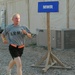 Female Soldier running