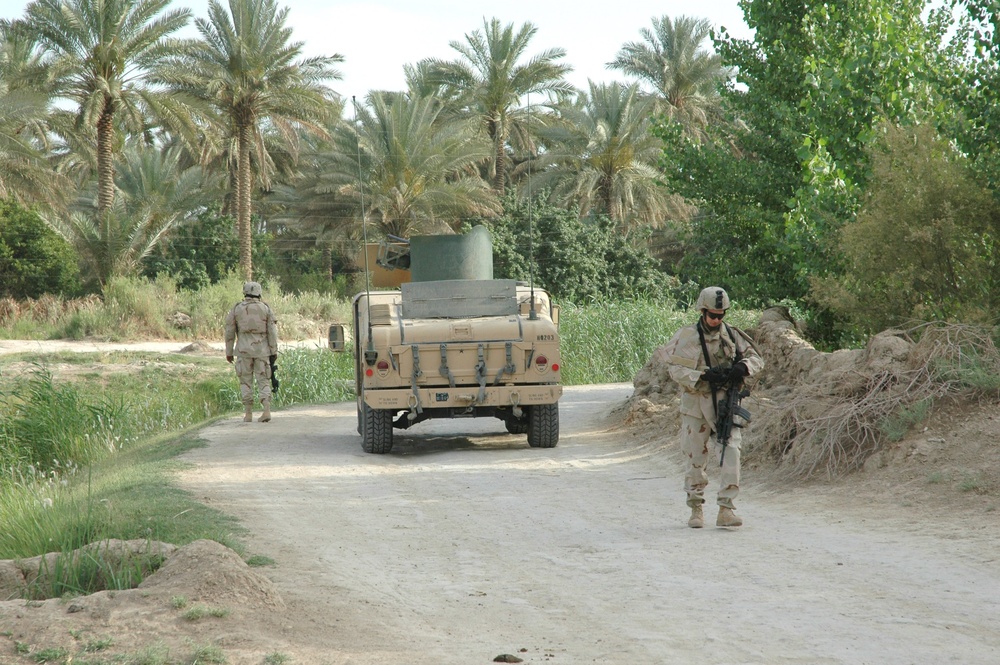 Babil Province route reconnaissance