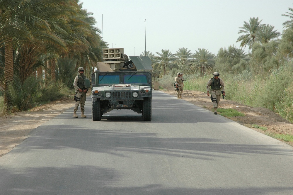 Babil Province route reconnaissance