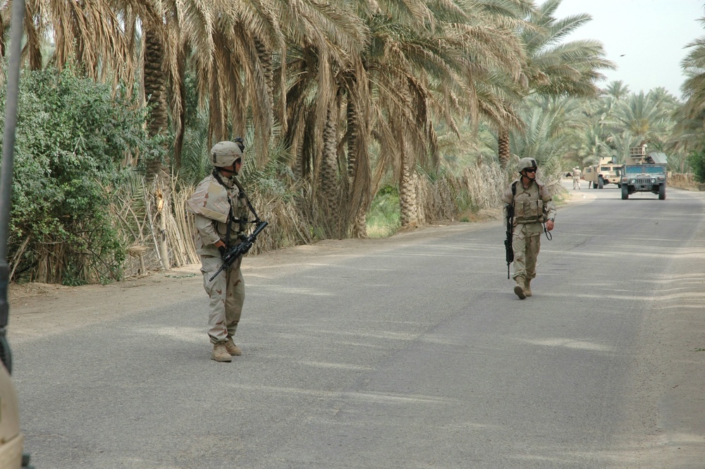 Babil Province route reconnaissance